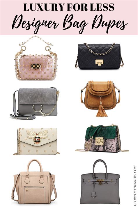 luxury handbag dupe